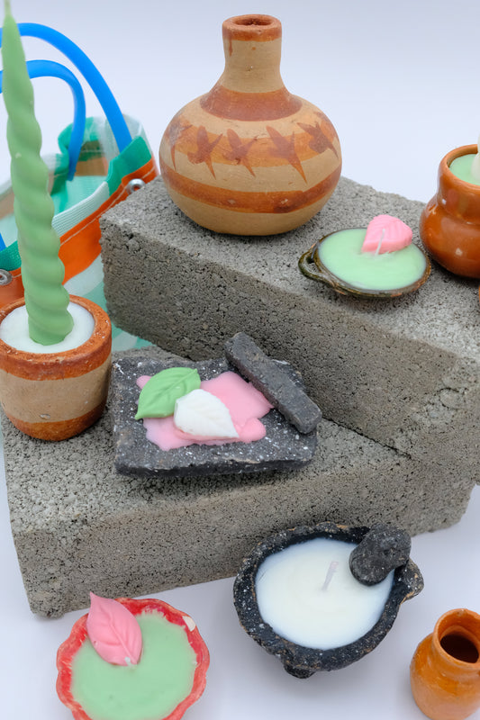 Velas De Barro Set 1