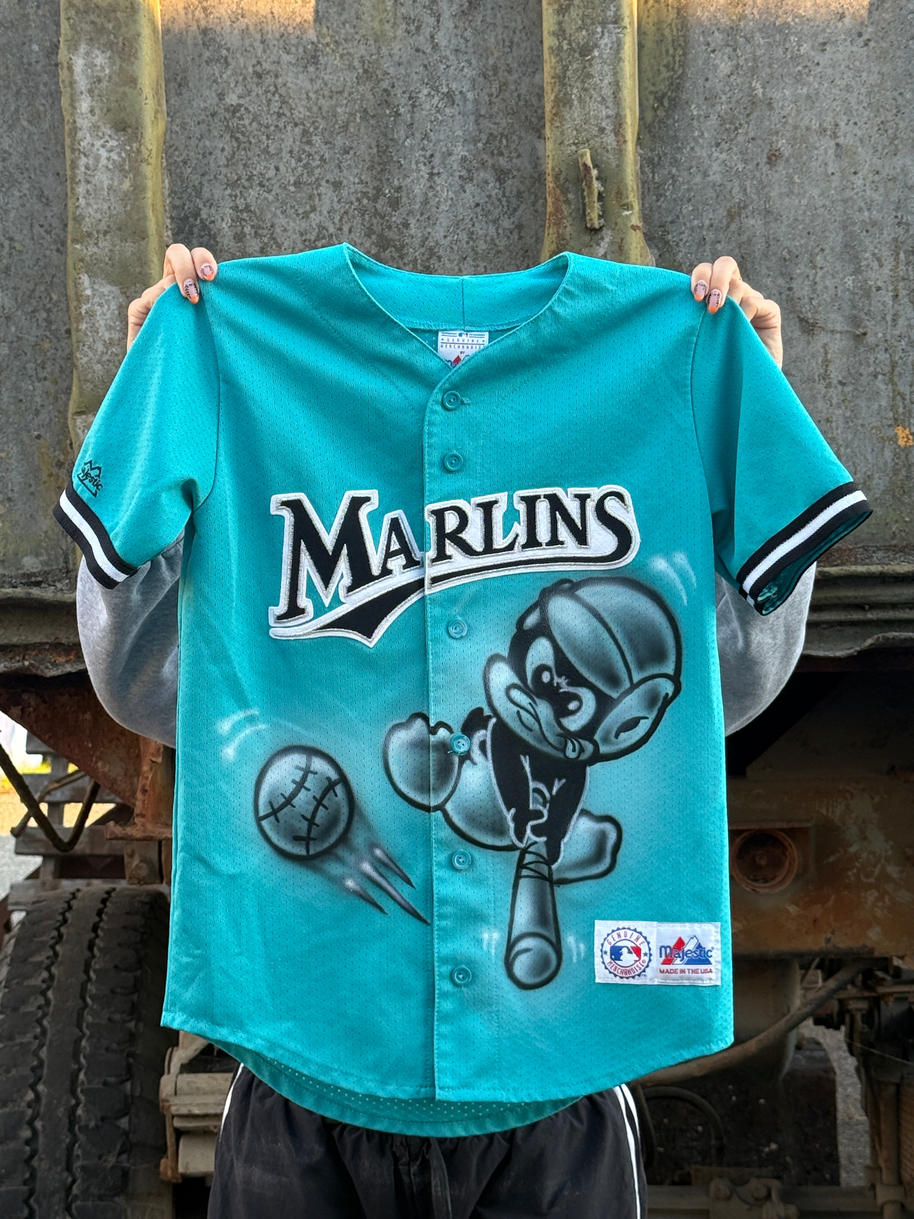 Marlins Airbrush Jersey