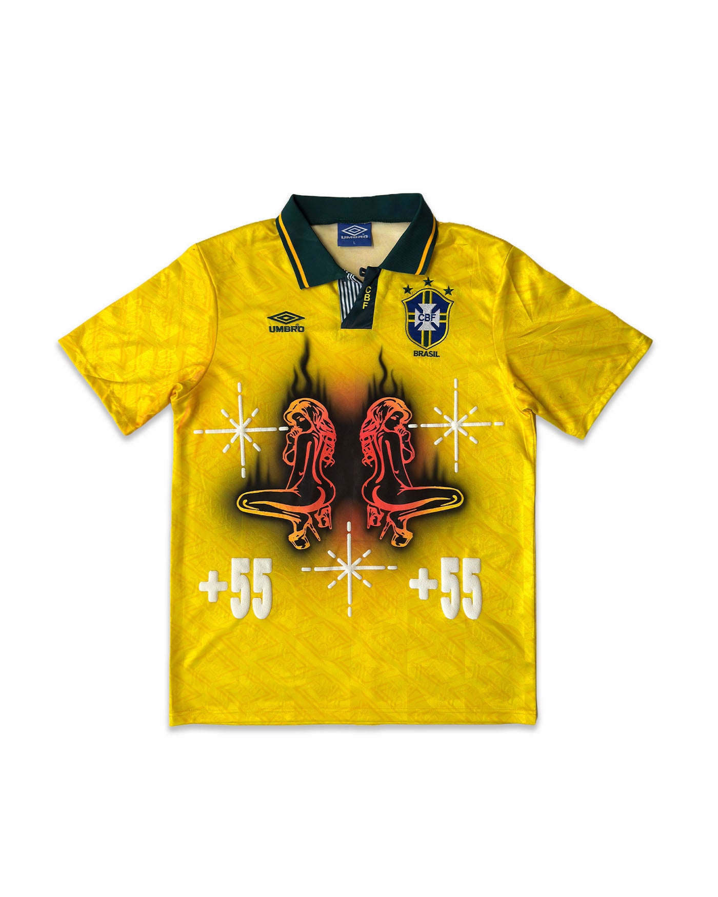 Brazil GIRLS Airbrush Jersey