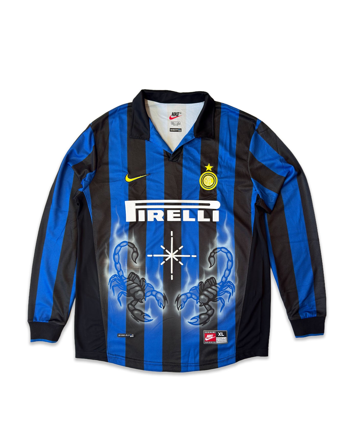 InterMilan Scorpion Airbrush Jersey LS