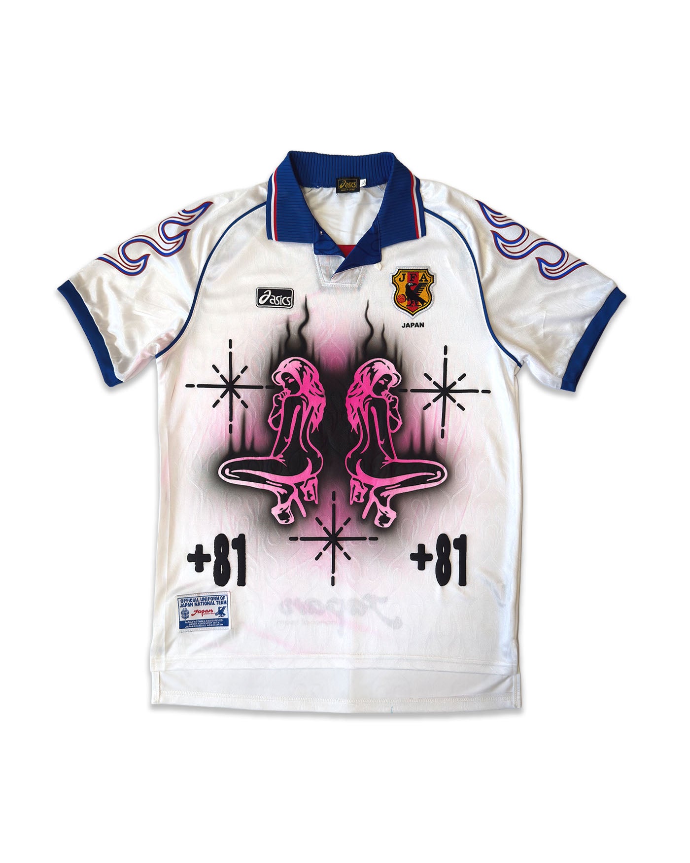 Japan GIRLS Airbrush Jersey Away