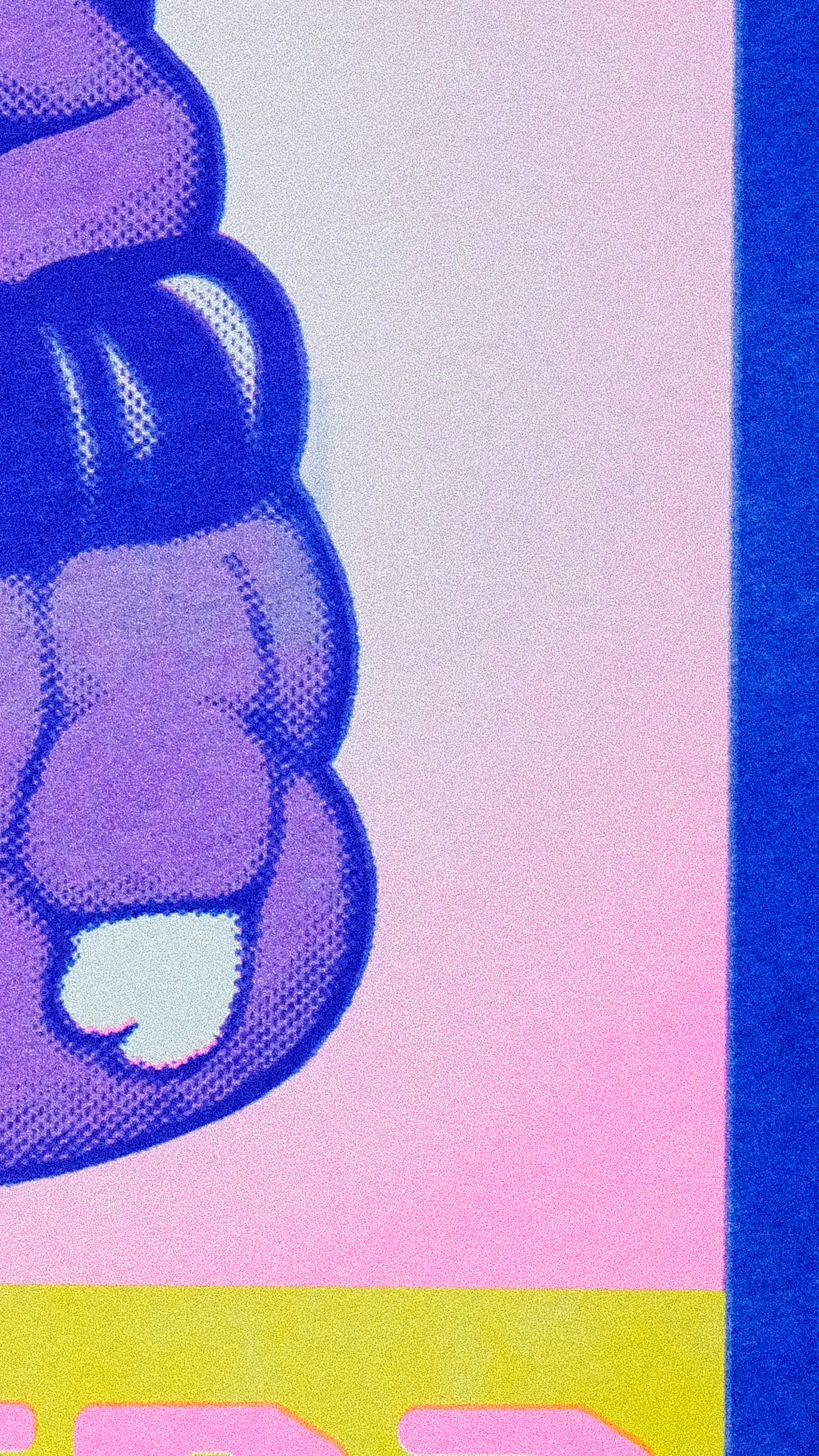 Purple Snoopy Candle Riso