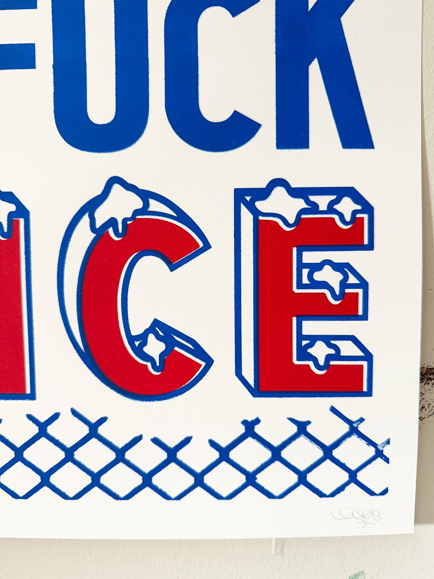 "Fuck Ice" Print