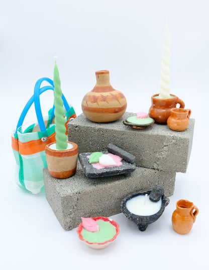 Velas De Barro Set 1