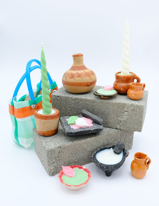 Velas De Barro Set 1